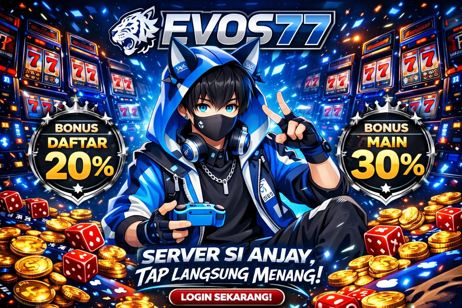 Galeri foto Evos77 : Portal Game Online Animasi Paling Halus 2026 di Jakarta
